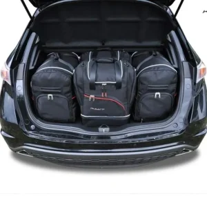 Bezpieczne zakupy HONDA CIVIC HATCHBACK 2006-2011 TORBY DO BAGAŻNIKA 4 SZT