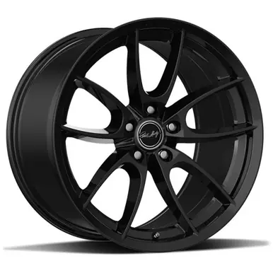 Zestaw kół - Shelby CS5 - Aluminium - 9,5x19 cali - Czarny - Używany Komplet Okazja