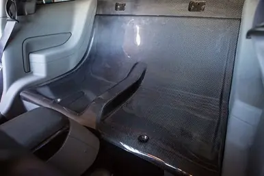 Panel usuwania tylnego siedzenia - Usuwanie tylnego siedzenia - Karbon - LG124 Obniżka ceny